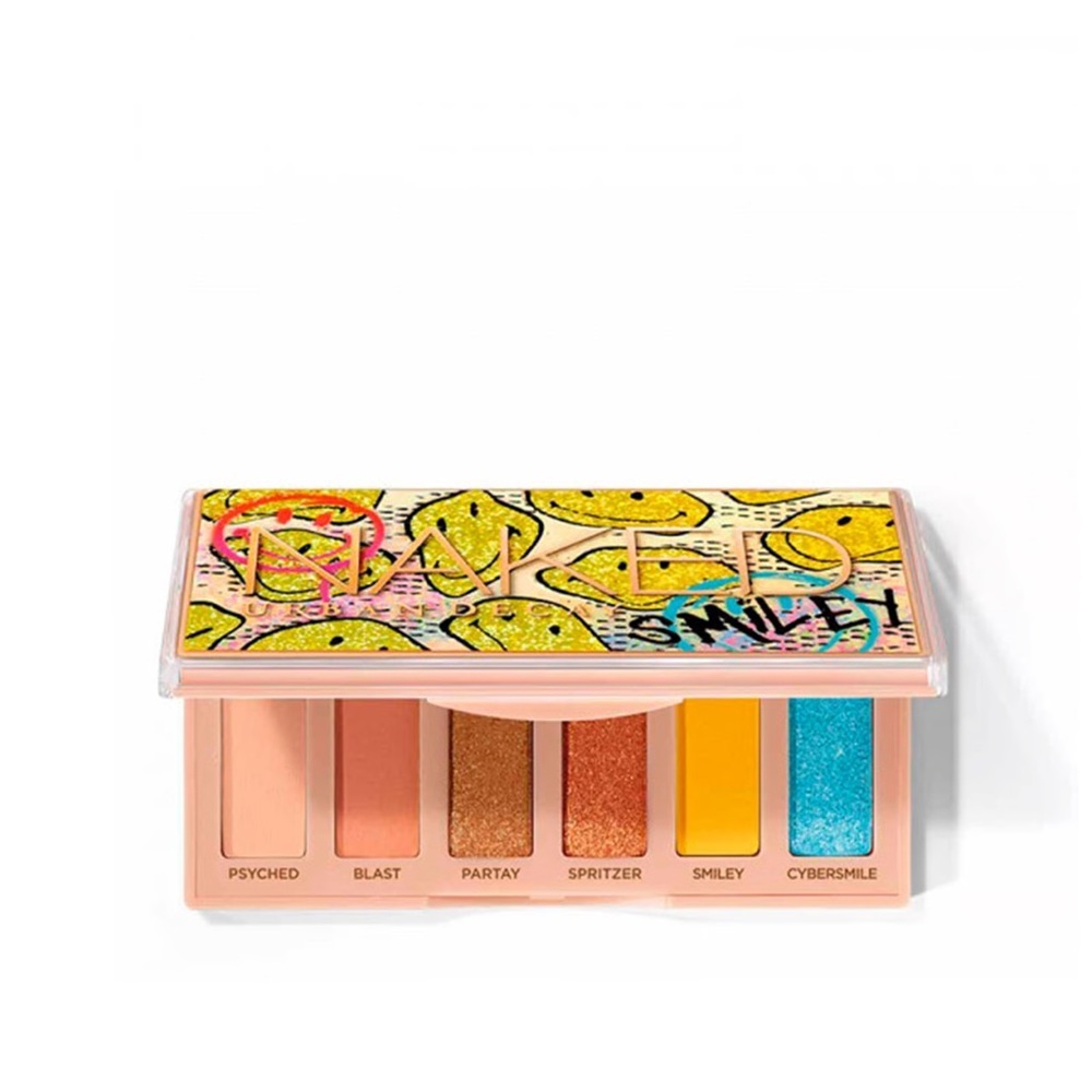 NWOT Urban Decay x Smiley Naked Mini Eyeshadow Pallette